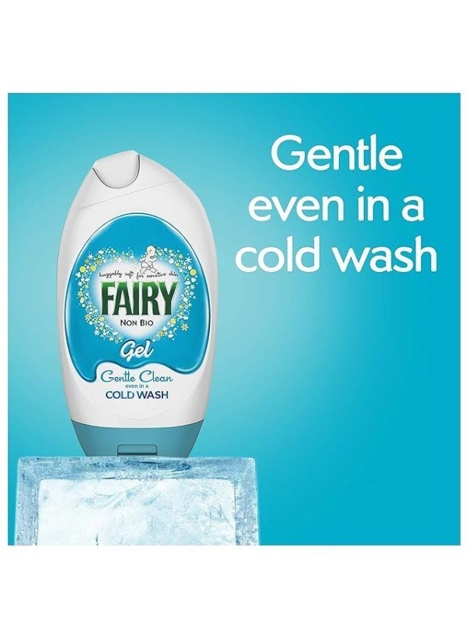 Fairy Non Bio Washing Liquid Laundry Detergent Gel Sensitive Skin Formula 1.18 Litre - Image 2